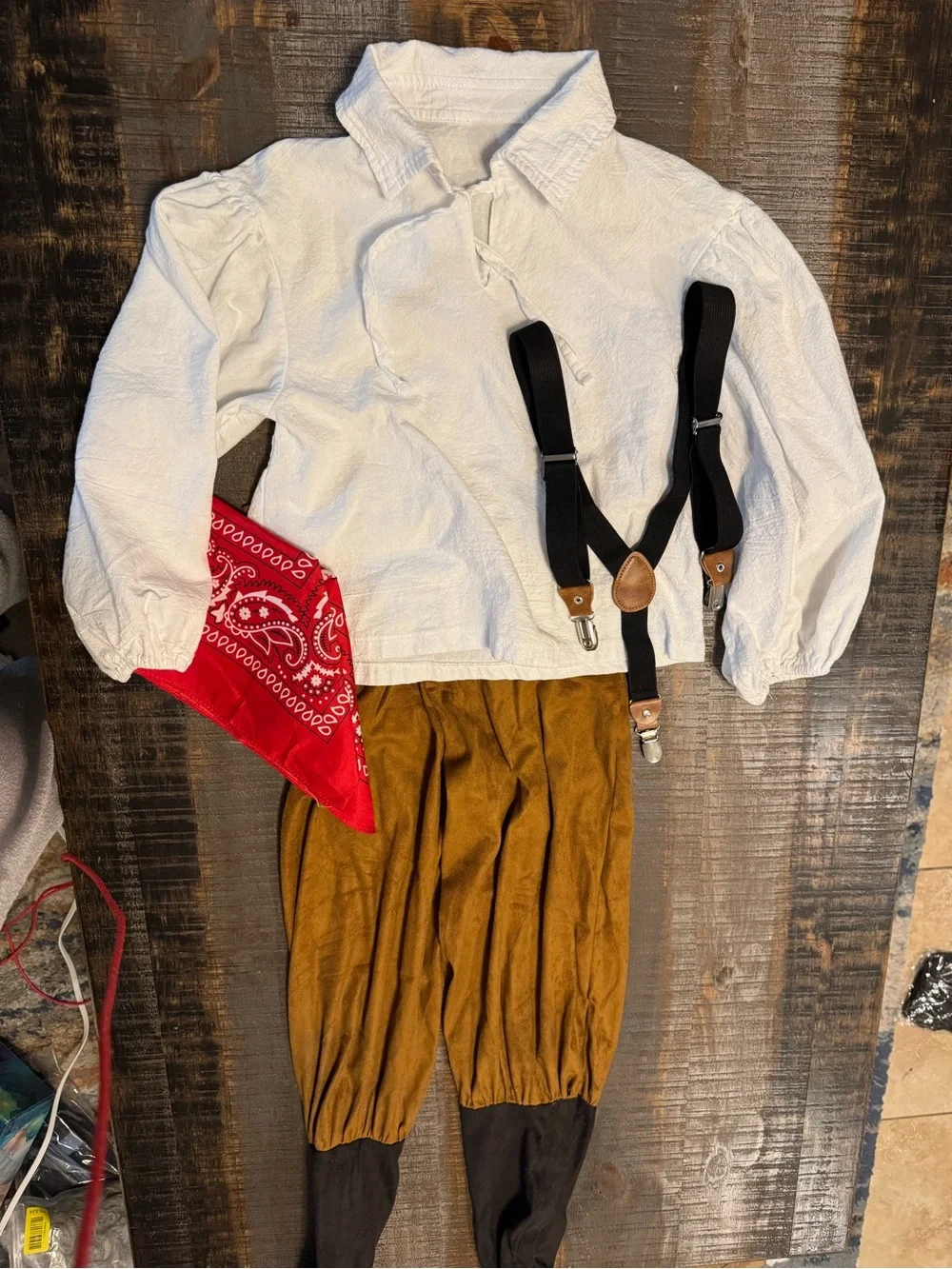 ReliBeauty Boys Pioneer Costume Size 140 8